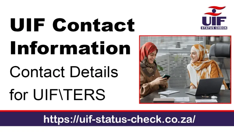 UIF Contact Information | Contact Details for UIF\TERS